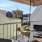 アパート Ueber Den Daechern Der Historischen Altstadt アンガーミュンデ